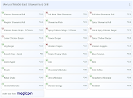Middle East Shawarma & Grill menu 1