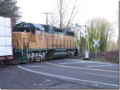 IMG_1103 Magnetic Flagman (Wig-Wag) Signal at Berlin Road in Lebanon, Oregon on February 24, 2006