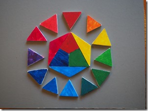 The New Digital Colour Wheel's 12 primary & secondary colours