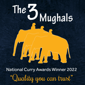 The Three Mughals logo