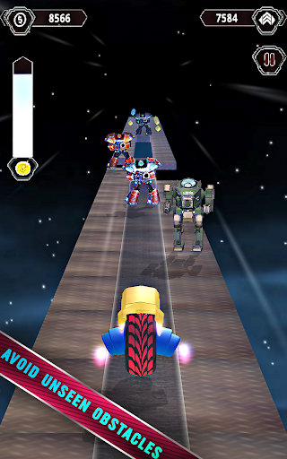 Wheel Rush Galaxy : Endless Dash Racing Game