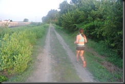 Cheryl running 14 miles...AGAIN!