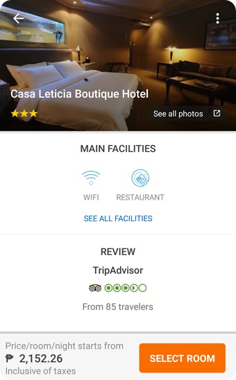 Traveloka Hotel Booking