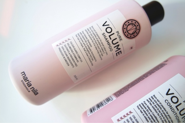 Forkludret vil beslutte spændende Maria Nila Pure Volume Shampoo and Conditioner | Review - Ami Rose