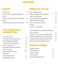 Mrs Kitchen menu 4