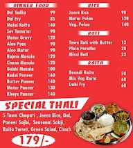 Paratha Wala & Restaurant menu 1