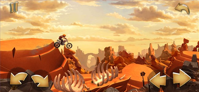 Android offline games: Trials Frontier