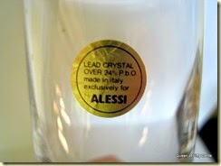 Alessi label