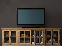 Homegga Restoration Hardware Media Cabinet