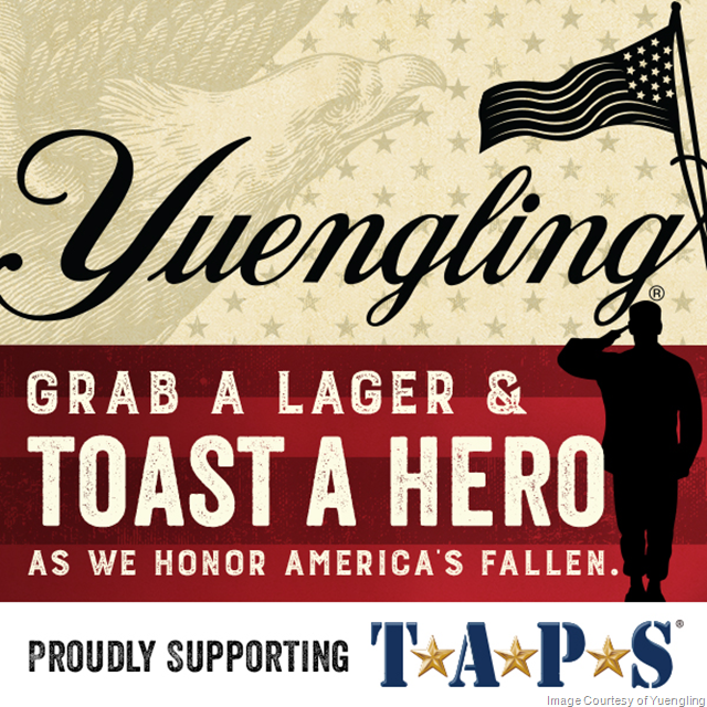 Yuengling's Lagers For Heroes Program Celebrates Partnership with TAPS