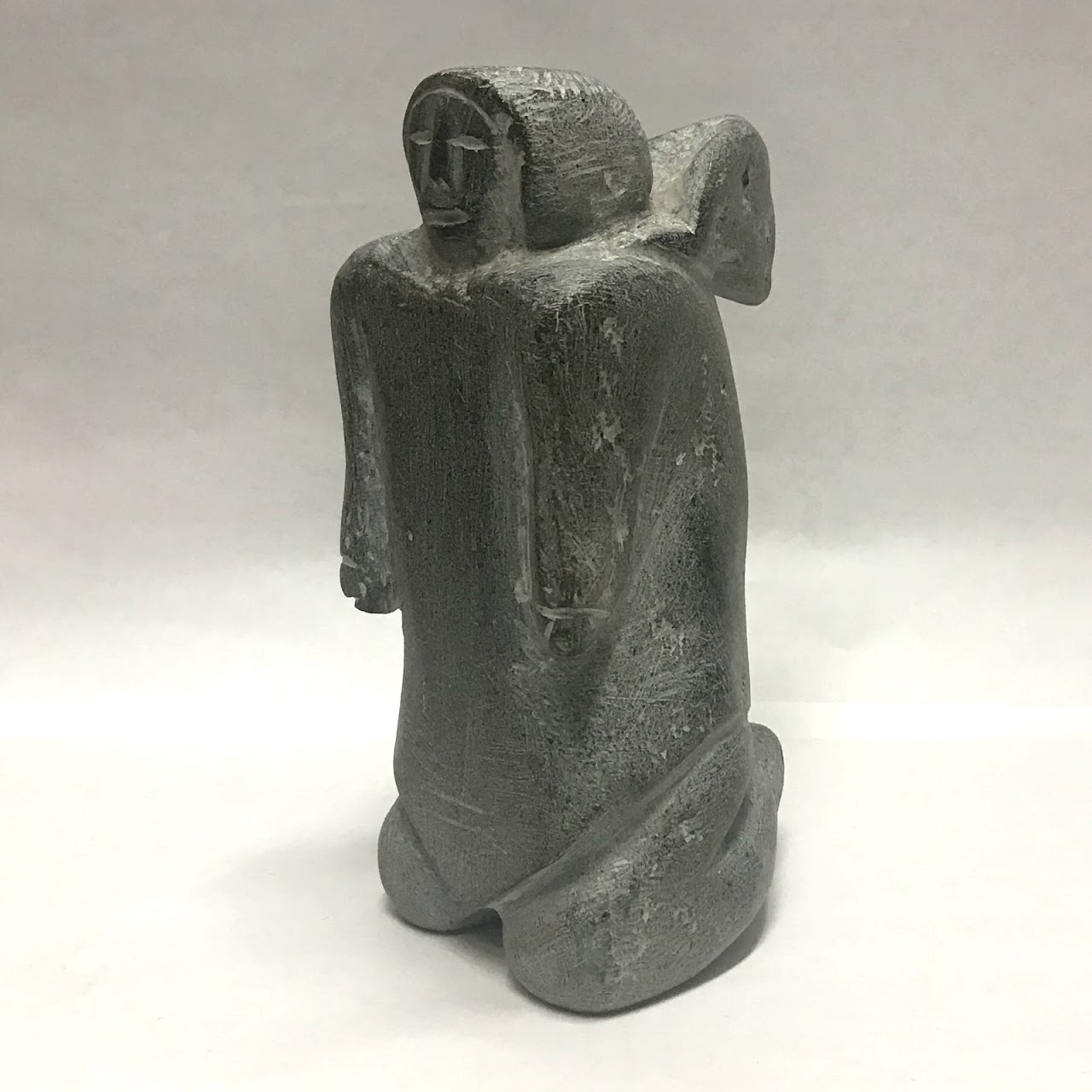 Signed Iootna Inuit Sculpture