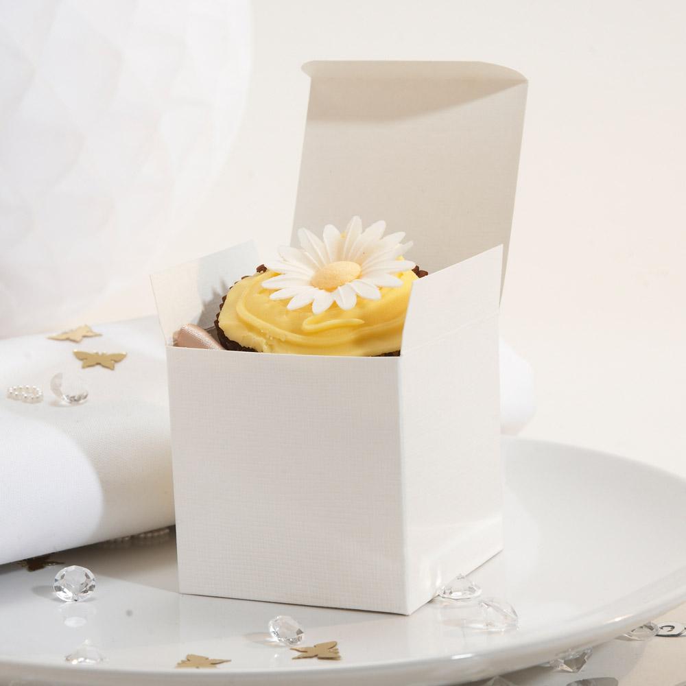 Ivory Cupcake Box - 5 Pack