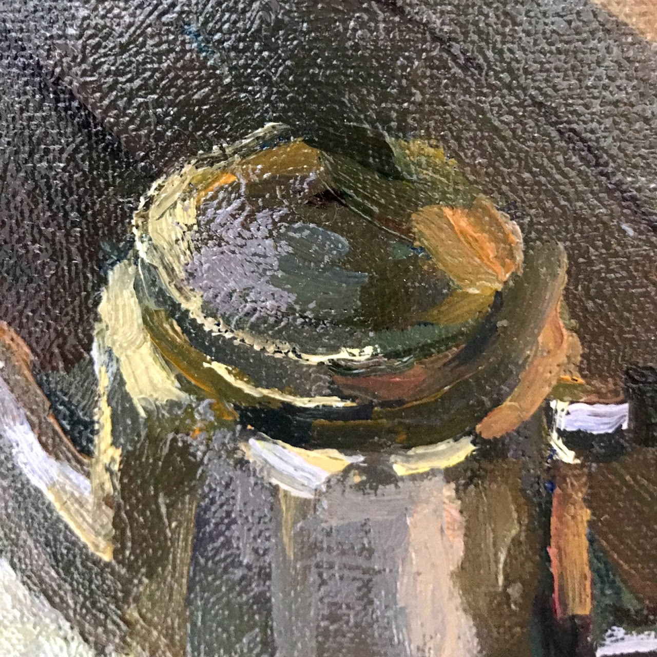 Russian Signed Still Life Oil Painting