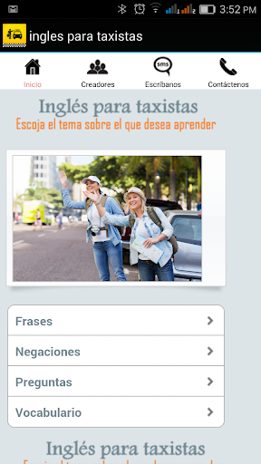 Inglés para taxistas