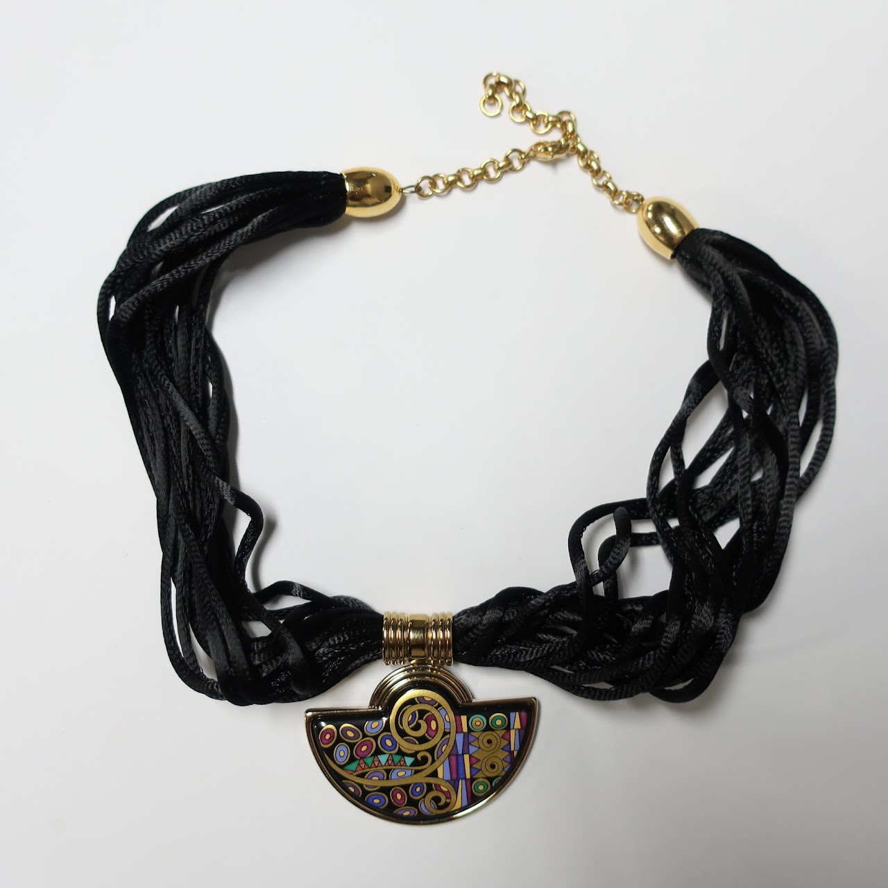 Michaela Frey Wien Homage a Gustav Klimt Pendant Necklace