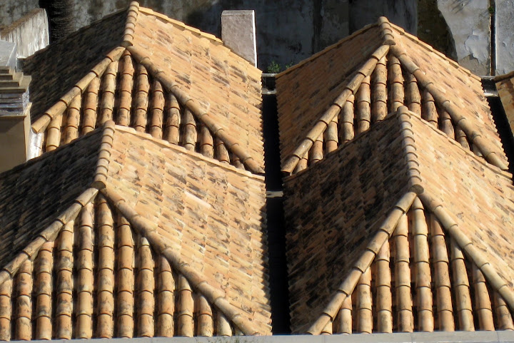 Tile rooftops in Portugal