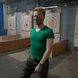 defeat at BATL axe throwing Toronto in Toronto, Canada 