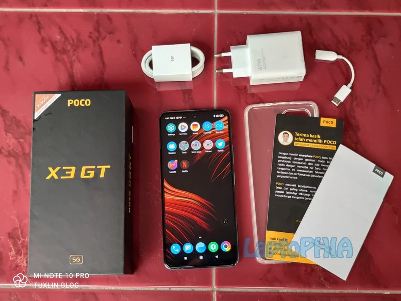 Paket Pembelian Poco X3 GT