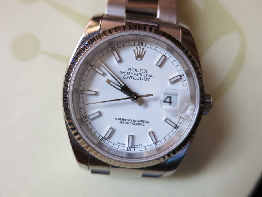 rolex 116234 white dial