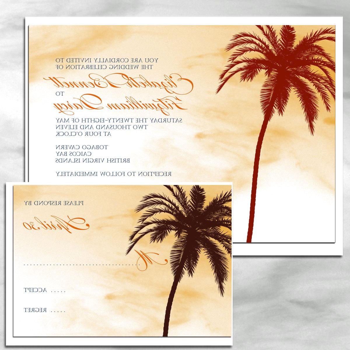 wedding invitation set