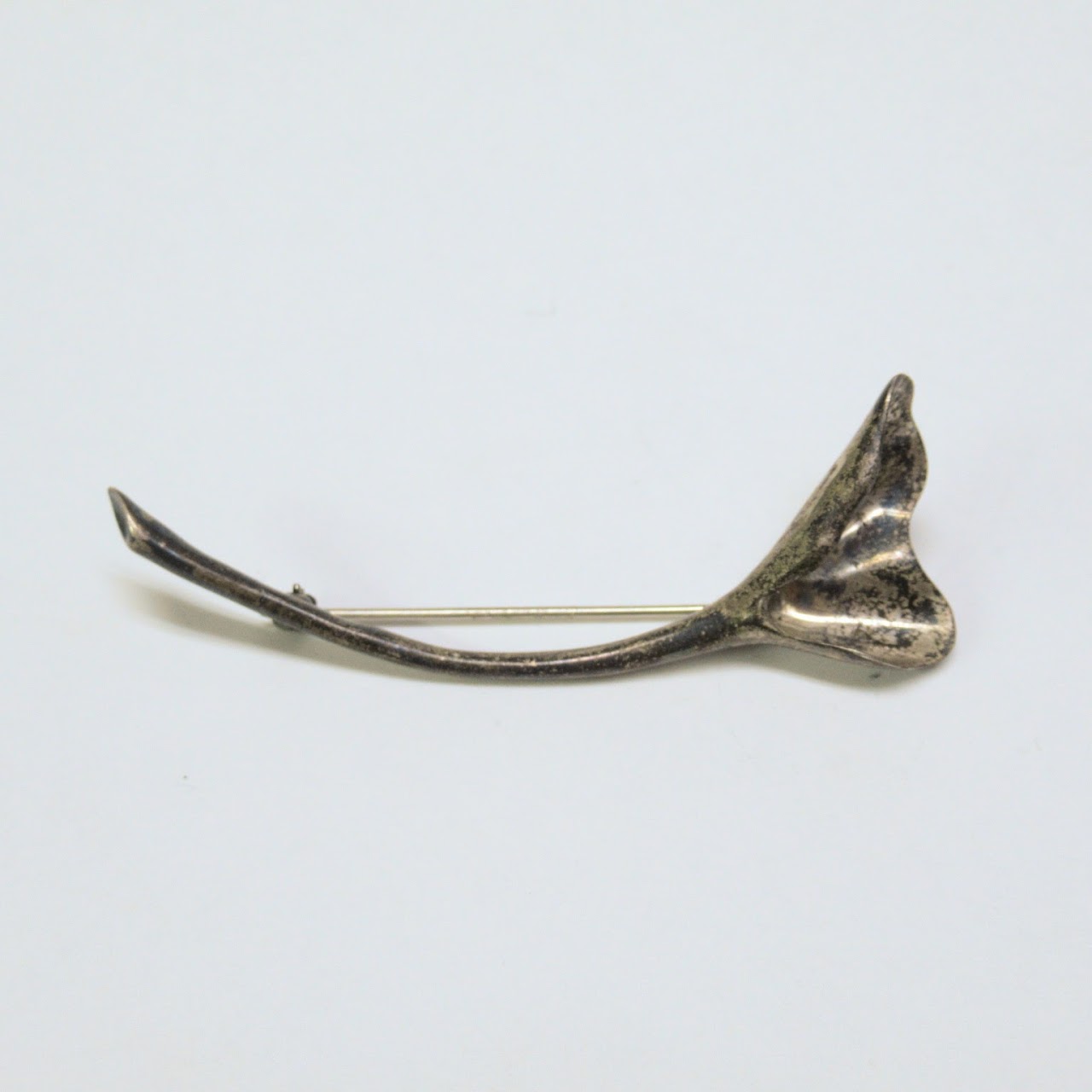 Tiffany & Co. Sterling Lilly Brooch