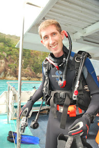 Me scuba diving at Luncheon Bay, Hook Island, Queensland