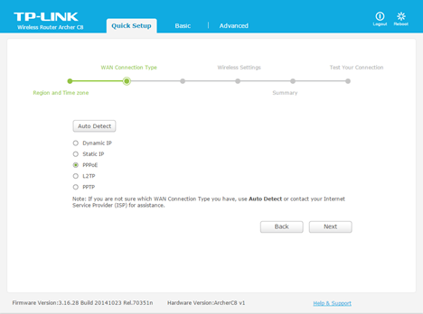 TP-LINK, AC1750, inalámbrico, banda dual, Gigabit, enrutador, Archer C8, revisión