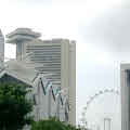 遠巻きに見た Pan Pacific Singapore