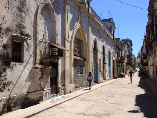  A side street in Old Havana. From 5 Travel Habits That Instantly Change Your Mood