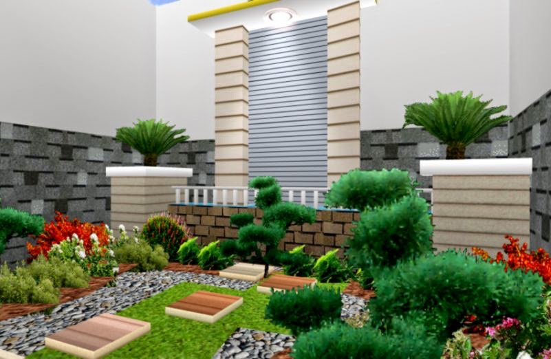 Gambar Desain Taman Minimalis