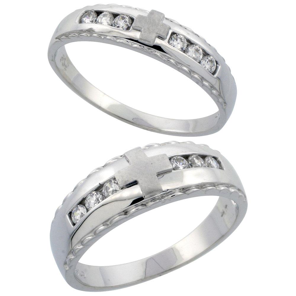 Sterling Silver 2-Piece His