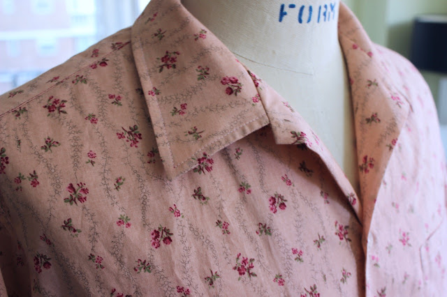 male pattern boldness: Vintage Camp Collar Shirt: Simplicity 4160