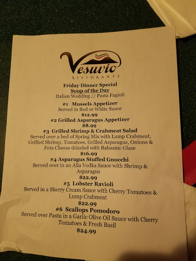 Restaurant «Vesuvio Ristorante», reviews and photos, 550 Kings Hwy, Swedesboro, NJ 08085, USA