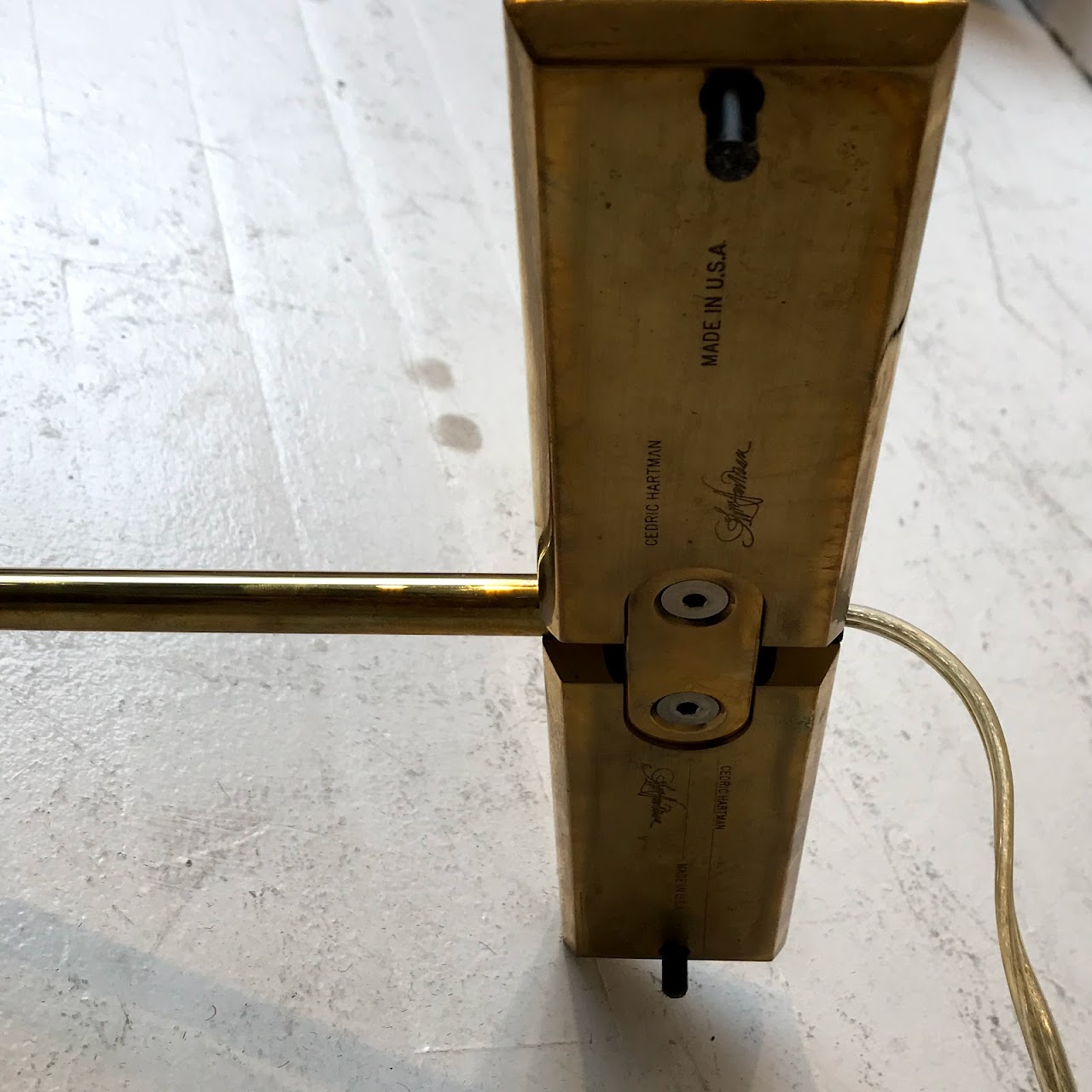 Cedric Hartman Brass Floor Lamp #2