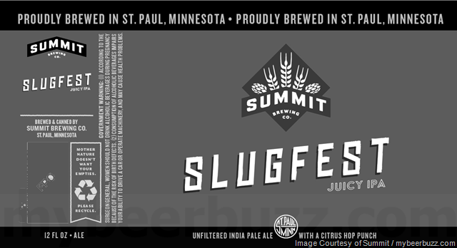 Summit Adding Slugfest Juicy IPA Cans & Bottles