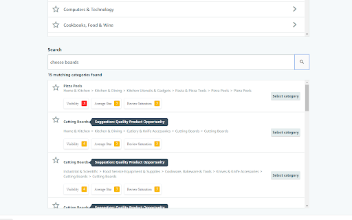 Amazon Category Insights by Whipdata