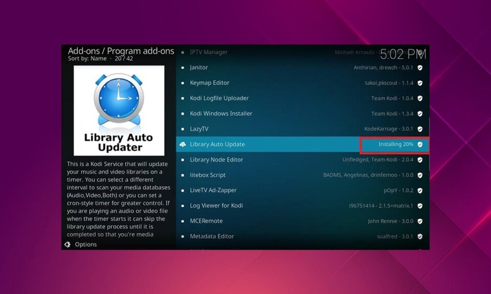 Cómo actualizar la biblioteca de Kodi