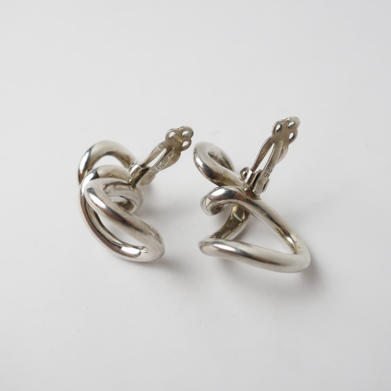 Sterling Silver Clip Earrings