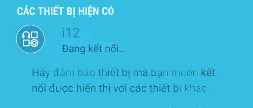 Nhấn vào tên của loa Bluetooth để bắt đầu ghép nối