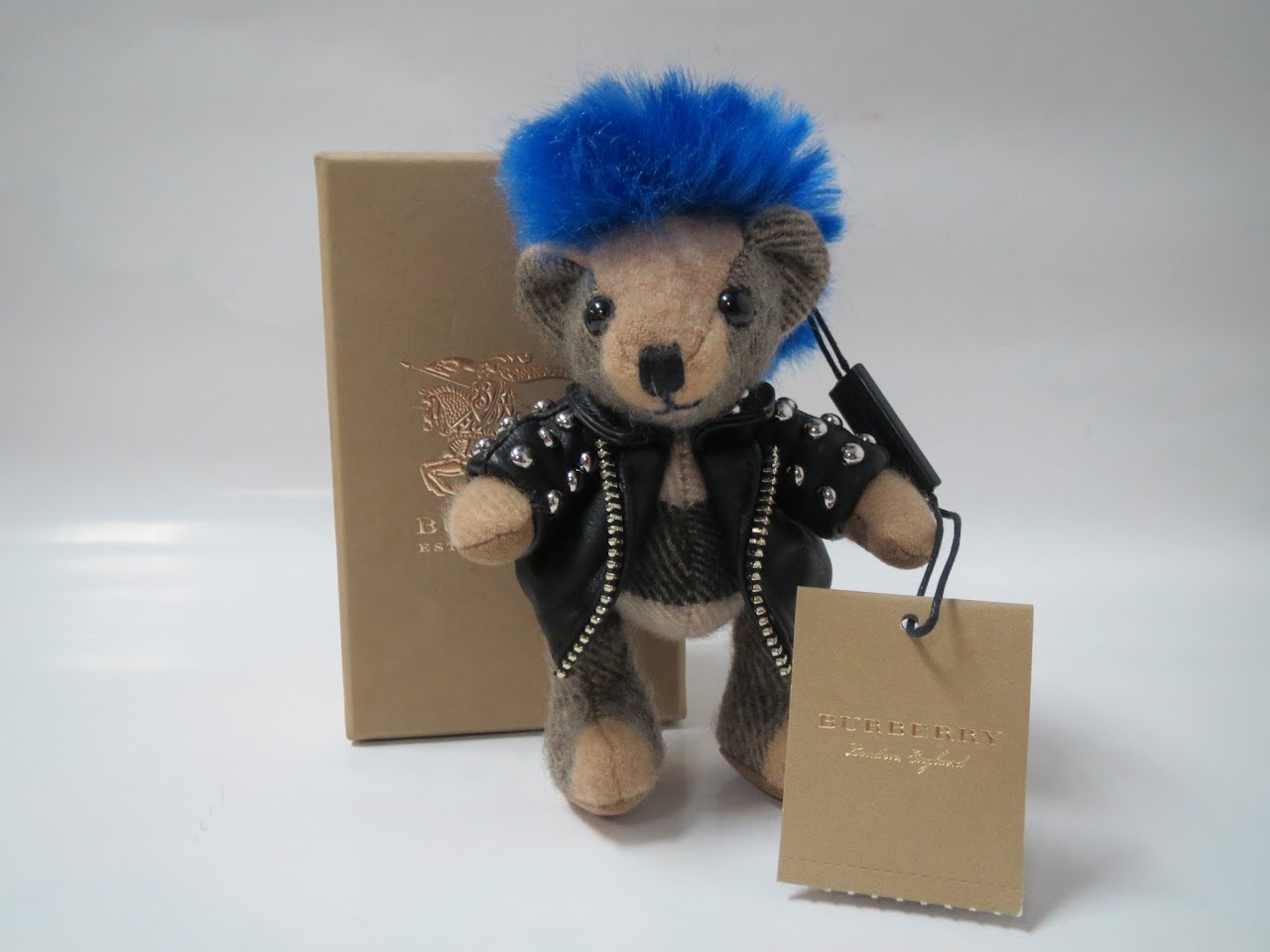 burberry punk bear charm