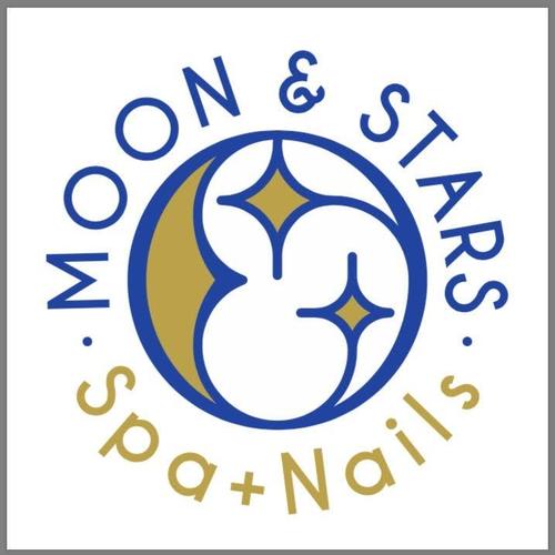 Moon and Stars Spa Nails logo