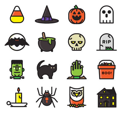 Free Halloween Icon Set