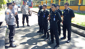 SAT Binmas Polres Pagar Alam Kunjungi Anggota pengamanan Rumah Sakit Besemah