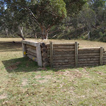 Horse trailer ramp at Wares Yards