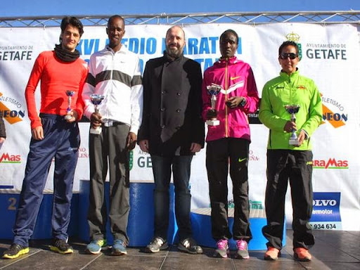 El keniata Justus Kipkogei se proclama campeón de la XVI Media Maratón ‘Ciudad de Getafe’ y bate el record de la prueba