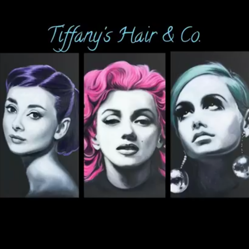 Tiffany's Hair & Co. logo