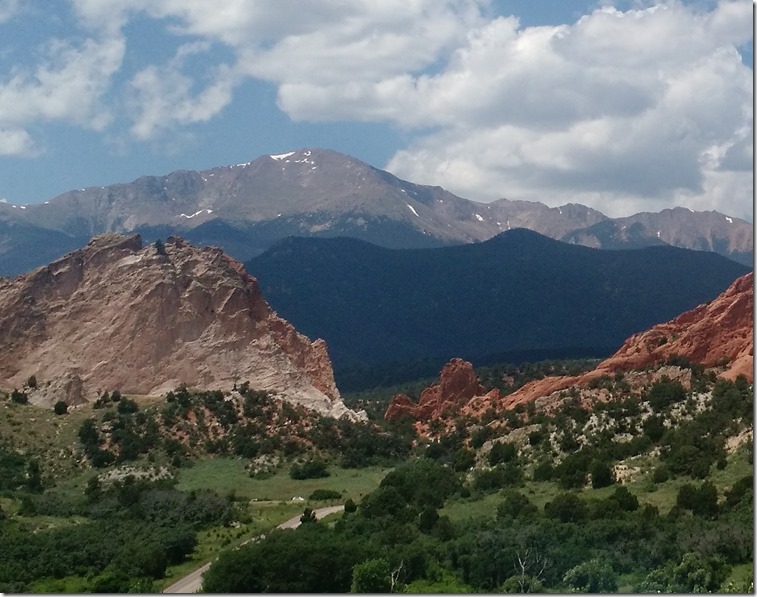 Distant Pikes Peak