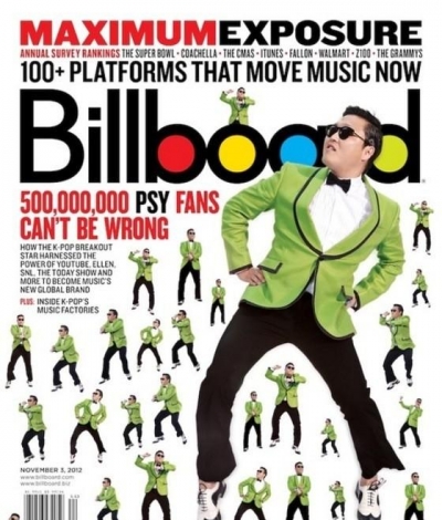 PSY's Billboard Cover