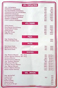 Sm Fast Food menu 1