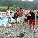 melon slashing in Akiruno, Japan 